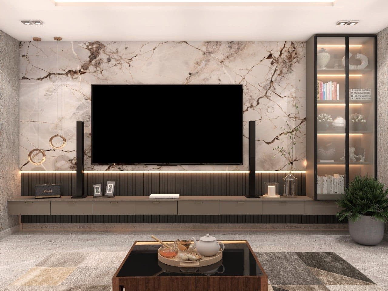 TV Cabinet & Unit design example 5
